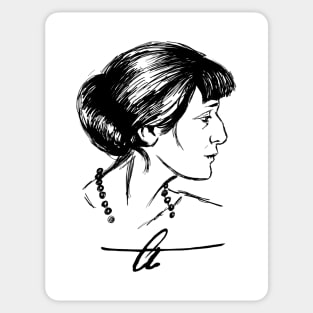 Anna Akhmatova Sticker